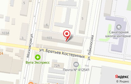 Быстрый заём в Петровске на карте