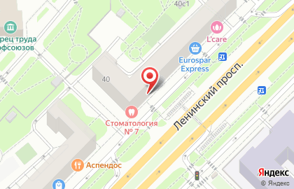 Салон цветов в Москве на карте