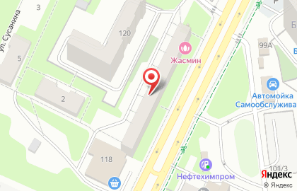 Сеть супермаркетов Виват на улице Карпинского, 118 на карте