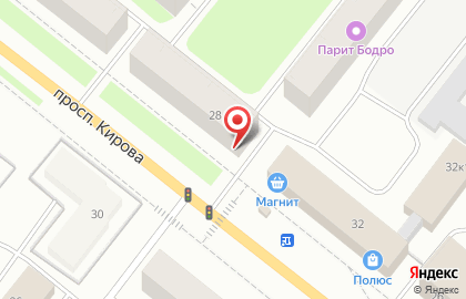 Парикмахерская Грация на проспекте Кирова на карте