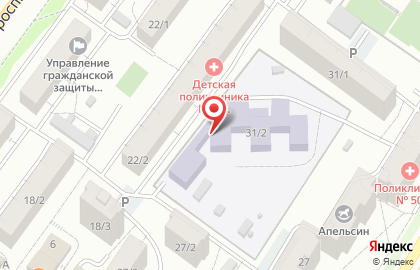 Детский сад №300 на карте