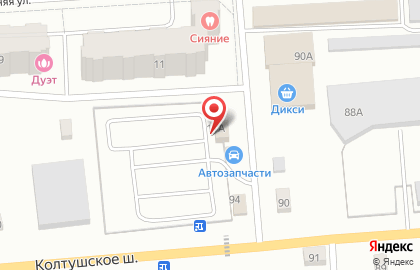 Автостоянка на Верхней, 11а на карте