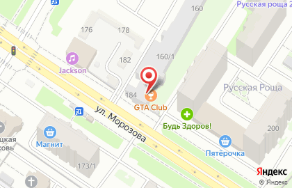 Магазин МАНДАРИН на улице Морозова на карте