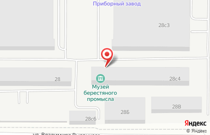 Зарница в Томске на карте