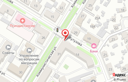 Мебельный магазин РосМебель в Новокуйбышевске на карте