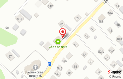 Продуктовый магазин в Казани на карте
