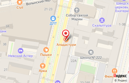Галерея Михайлов на Большой Конюшенной улице на карте