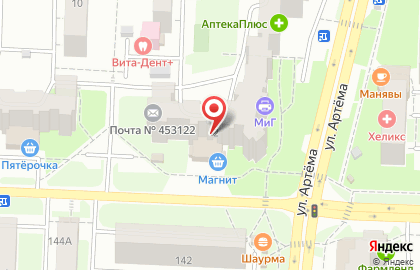 Продуктовый супермаркет 7 копеек на улице Караная Муратова на карте