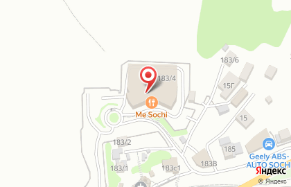 Ресторан Me Sochi на карте
