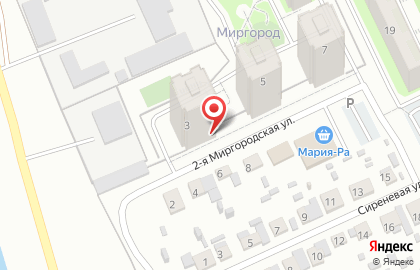 Магазин у дома Бристоль на 2-ой Миргородской улице на карте