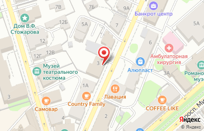 Возрождение на улице Ленина на карте