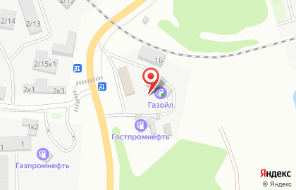 Газойл в Новосибирске на карте