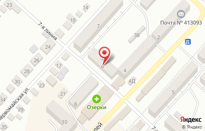Аптека Озерки в Саратове на карте