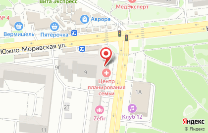 Центр планирования семьи Воронежский центр охраны здоровья семьи и репродукции на карте