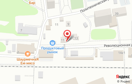 Киоск по продаже кондитерских изделий на Революционной улице на карте
