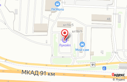 Лукойл на метро Медведково на карте