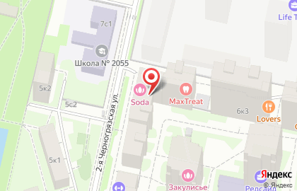 Si Lounge на 2-й Черногрязской улице на карте