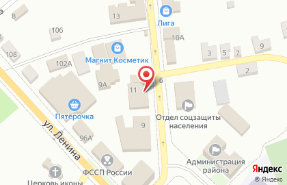 Магазин косметики и бытовой химии Магнит Косметик на Советской улице на карте