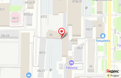 Автокомплекс RemZona Tomsk на Енисейской улице на карте
