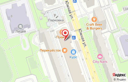 Перекресток в Реутове на карте