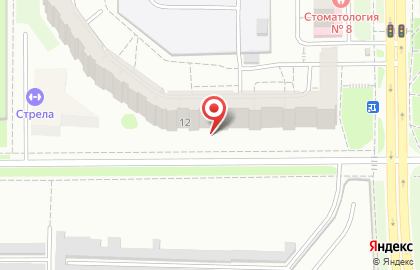 Дорожно-строительная компания Север на улице Петра Словцова на карте