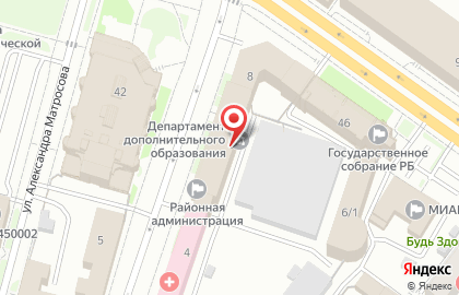 Территориальный отдел по труду Министерства труда по Уфимскому району на карте