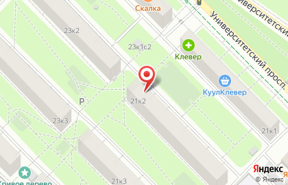 Район Раменки Совет пенсионеров, ветеранов войны, труда, Вооруженных Сил и правоохранительных органов в Раменках на карте