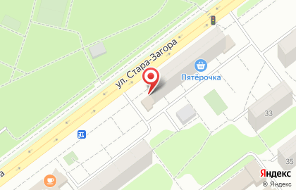 Центр коррекции зрения Октопус на улице Стара Загора на карте