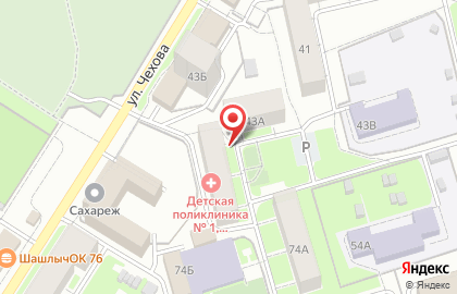 Магазин автозапчастей в Кировском районе на карте
