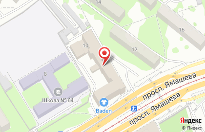 Институт развития Вектор Бизнеса на проспекте Ямашева на карте
