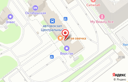 Служба доставки на дом Фабрика пиццы в Октябрьском районе на карте