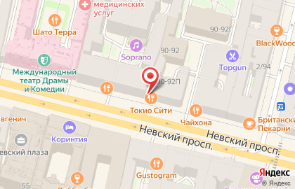 Крэф на карте