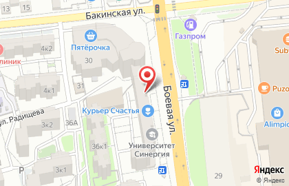 Магазин медицинских и ортопедических товаров Доброта на Боевой улице на карте