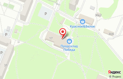 Магазин косметики и бытовой химии Магнит Косметик в Заволжском районе на карте