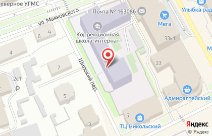 Избирательный участок №116 на карте