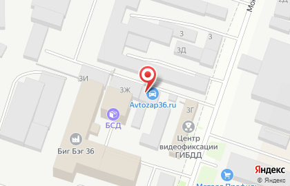 Интернет-магазин Воронежавтозапчасть на карте