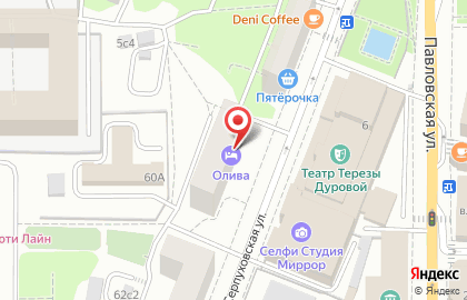 Ресторан Олива в Даниловском районе на карте