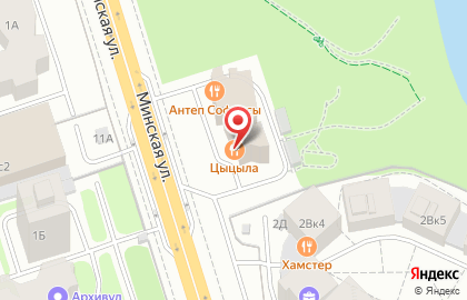 Банкомат МКБ на Минской улице на карте