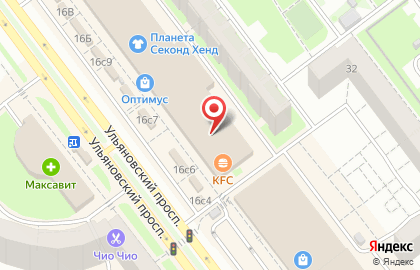 Магазин игрушек Каруселька на Ульяновском проспекте на карте