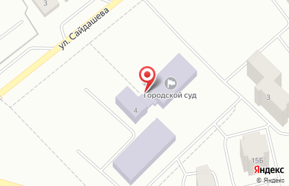 Зеленодольский городской суд на улице Салиха Сайдашева на карте