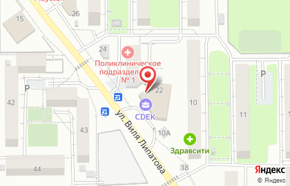 Магазин алкогольной продукции Кураж24 в Центральном районе на карте