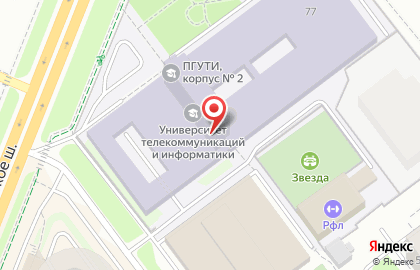 Самарский региональный телекоммуникационный тренинг центр на карте