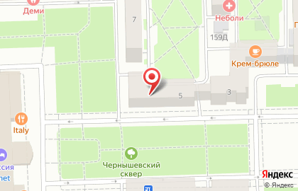 ЭКЛИПС (Санкт-Петербург) на проспекте Чернышевского на карте