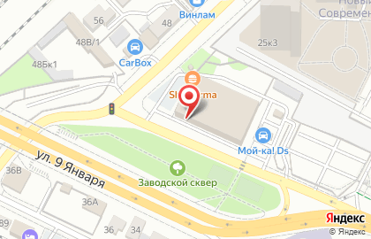 Управление по вопросам миграции Главного управления МВД России по Воронежской области в Ленинском районе на карте