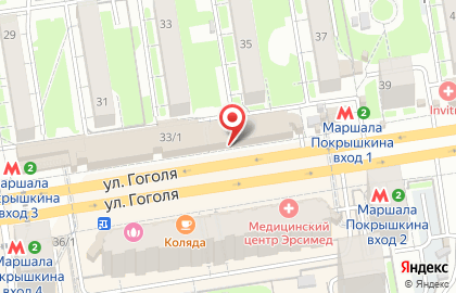 Компания по производству и установке натяжных потолков Сибирские Покрова на Маршала Покрышкина на карте