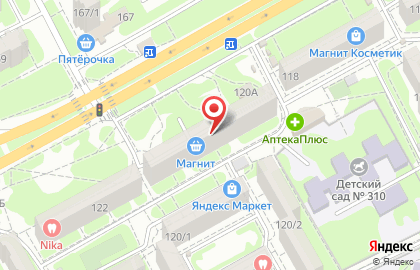 Магазин Кущевский мясокомбинат на Таганрогской улице на карте
