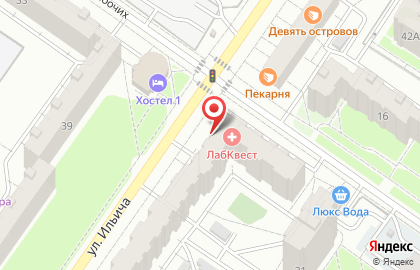 Текстиль-маркет ПостельСон в Орджоникидзевском районе на карте
