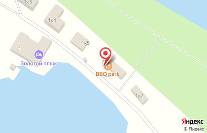 Ресторан Golden beach & BBQ Park на карте