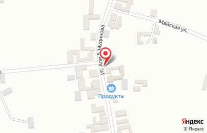 Продуктовый магазин в Грозном на карте