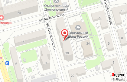 Салон красоты Винтаж на улице Циолковского на карте